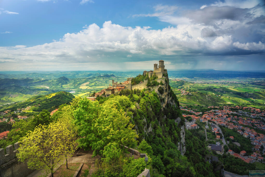 Schloss in San Marino